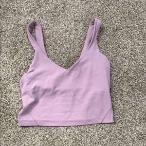 lululemon Align Light Purple Tank Top